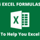 Top 4 Excel Formulas You Must Know